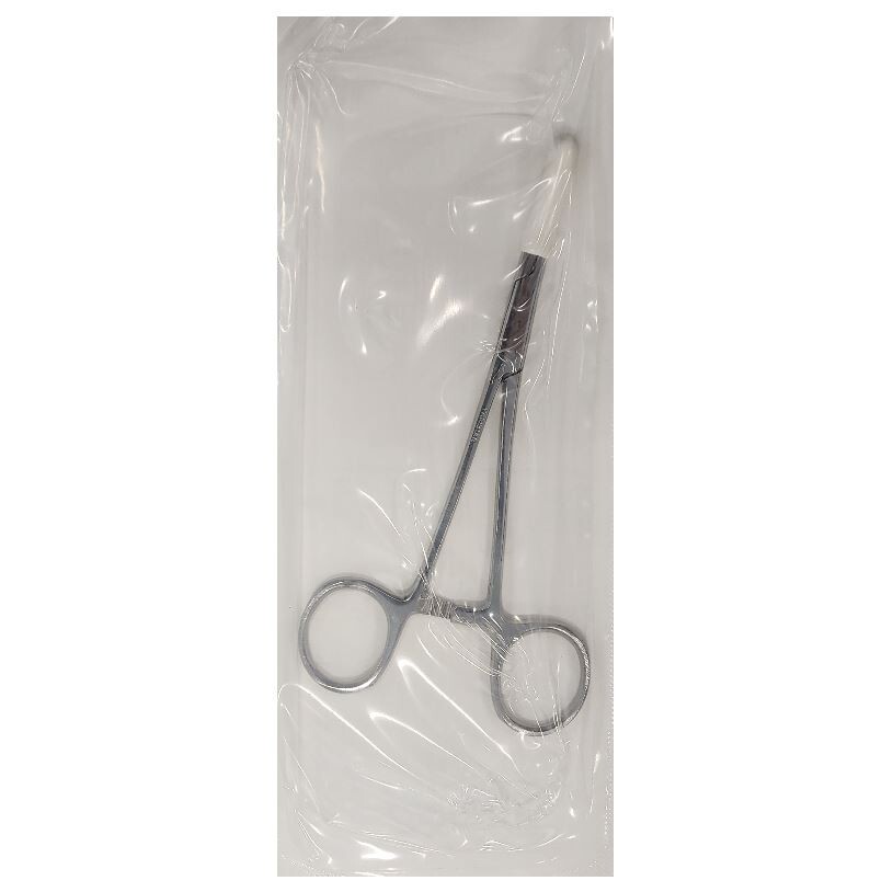 *1-Pack* Bioseal Kelly Forceps Curved 5.5″ Stainless Steel Sterile KI084/50