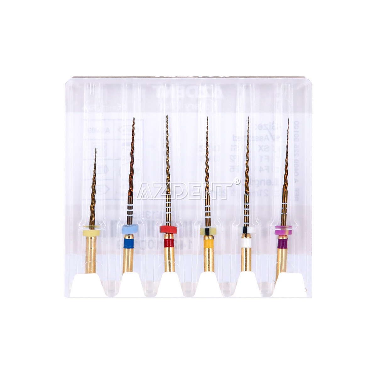 Diente Endodoncia Oro Taper NITI Archivos Rotativos Motor de Uso 25mm SX-F3