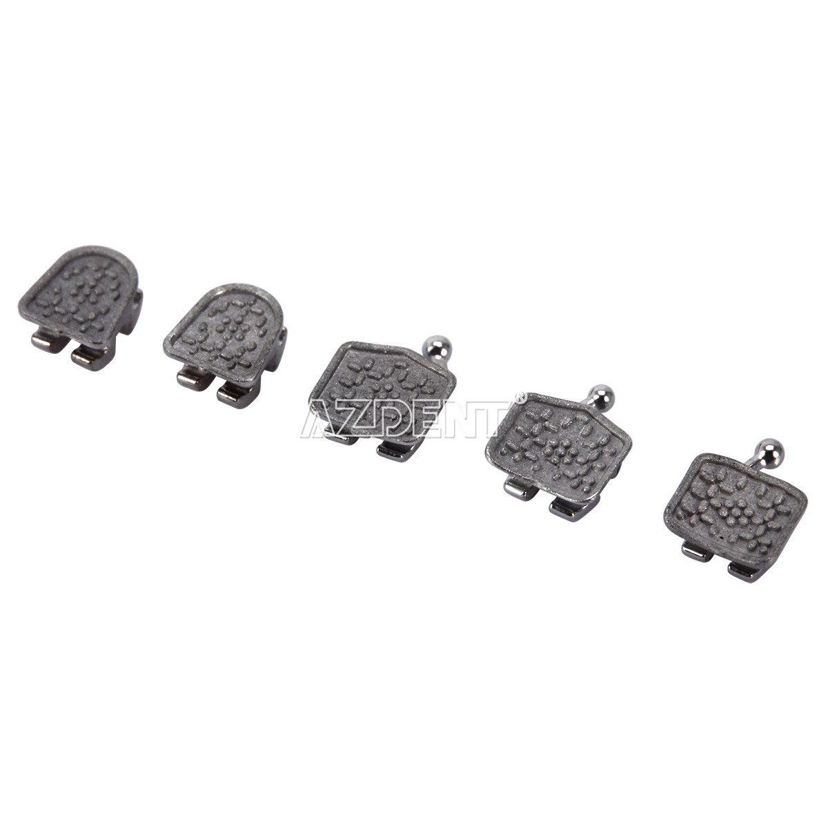 5X Brackets Ortodoncia Dental MIM Mini Roth 0.022 Ganchos 345 Monobloque