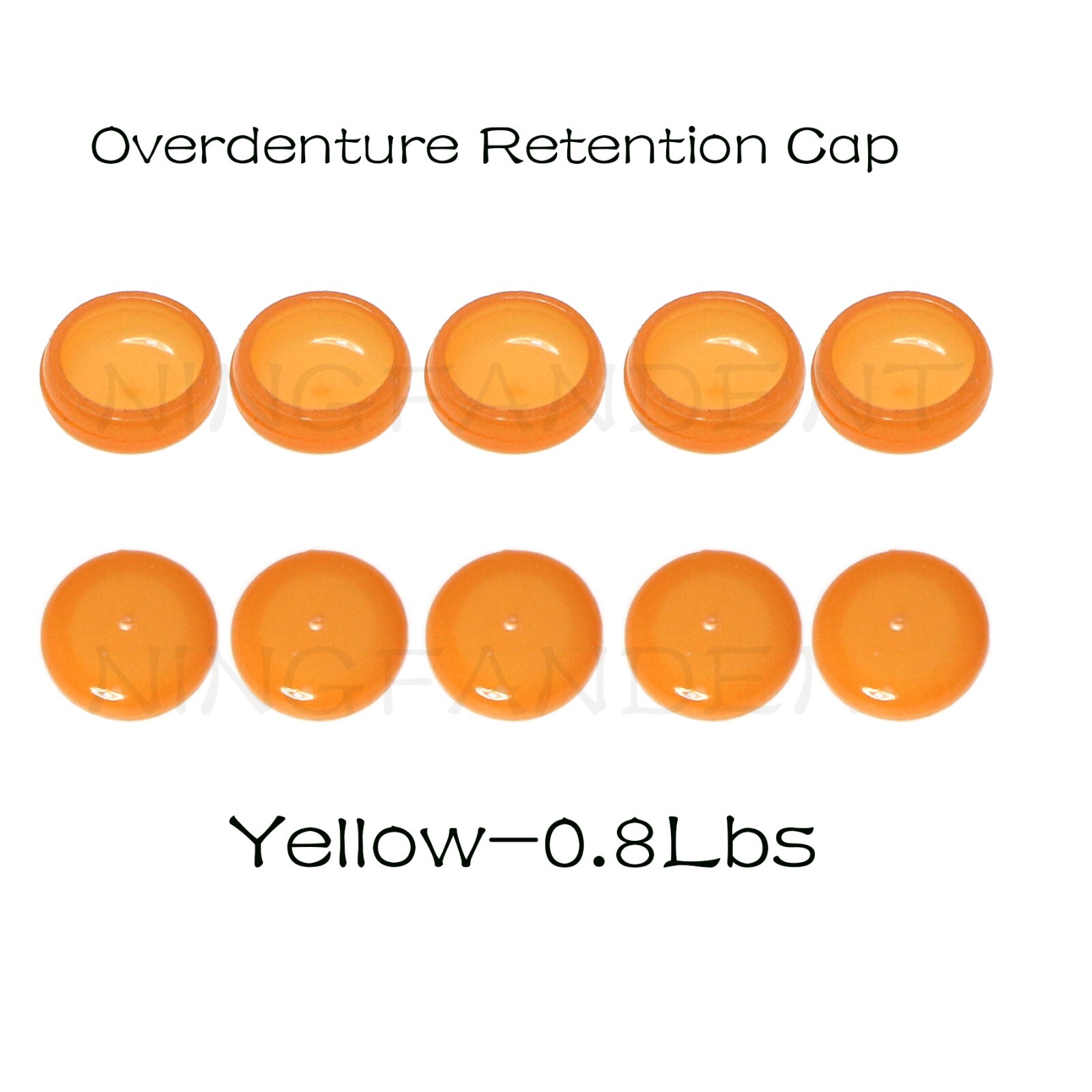 Universal Dental Locator Abutment Retention Caps Inserts Set，4/10/20Pieces