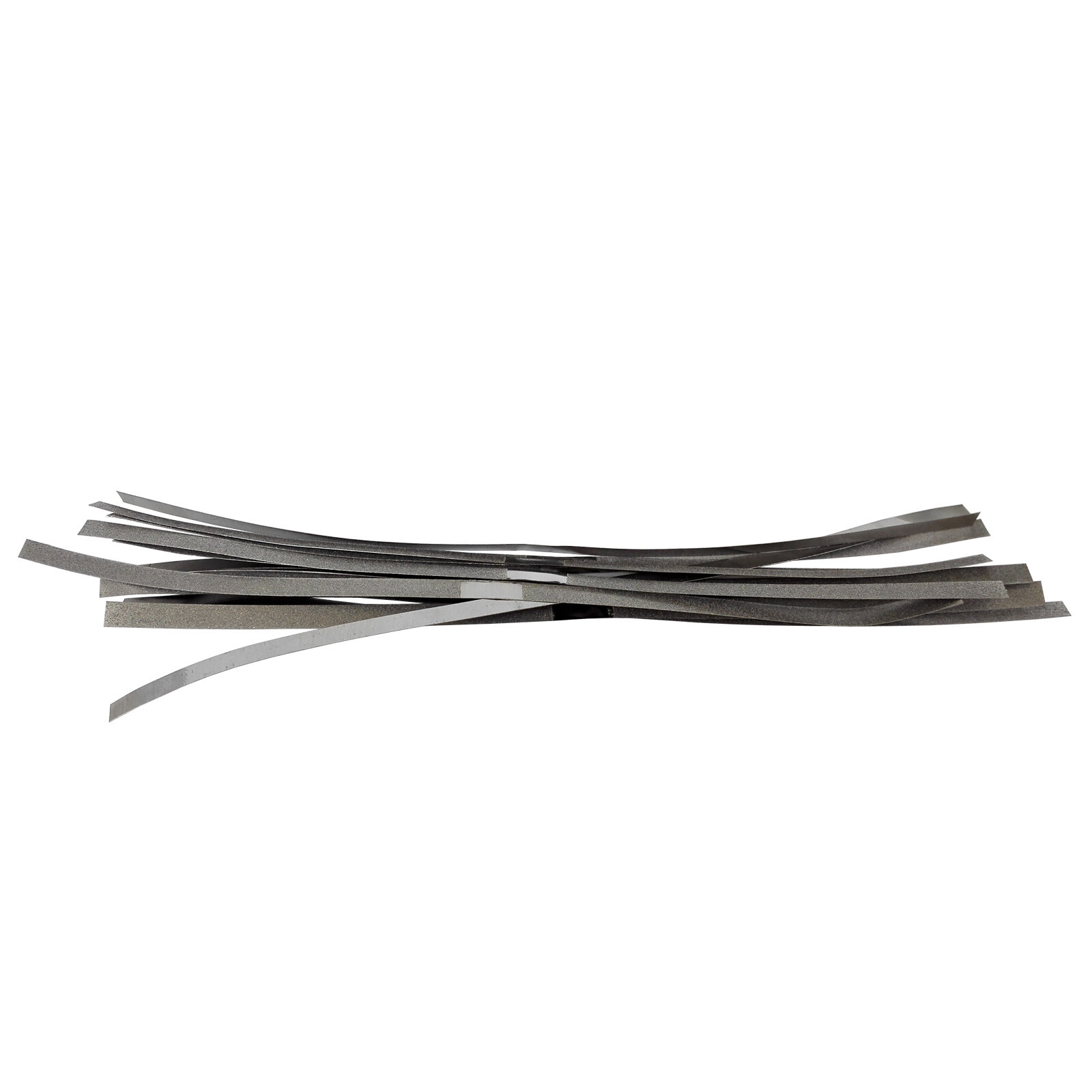 12Pcs Dental Microdont Stainless Steel Serrated Strips Coarse One-sided 4*150mm