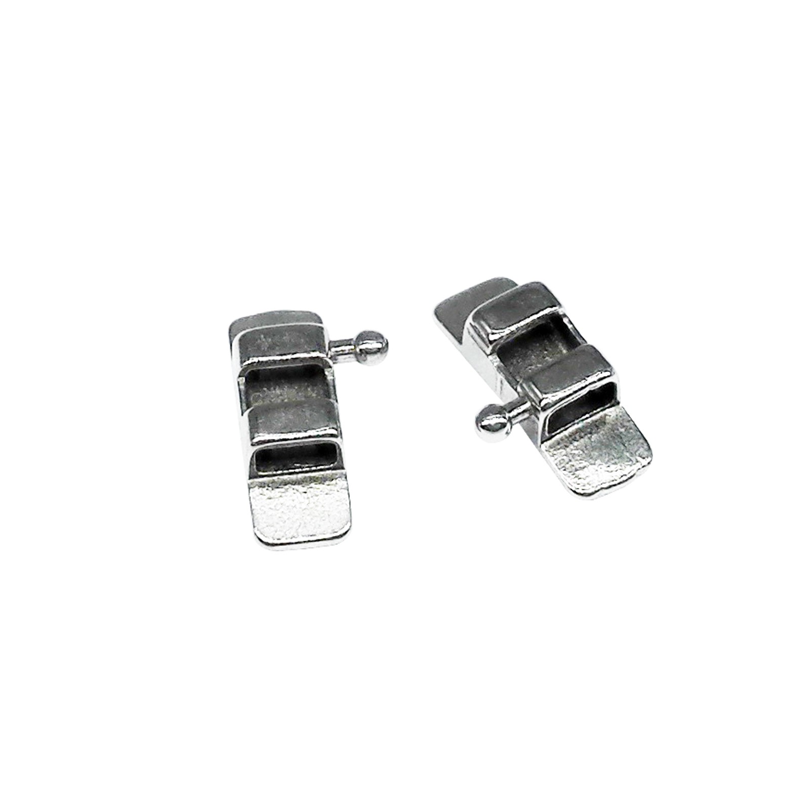 10 Pcs Orthodontic Dental Weldable Cast Lingual Sheath with Left/Right Hook No