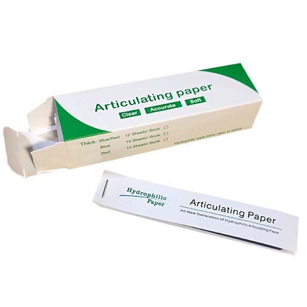 VastMed Articulating Papers, Thin Red, 240/Bx