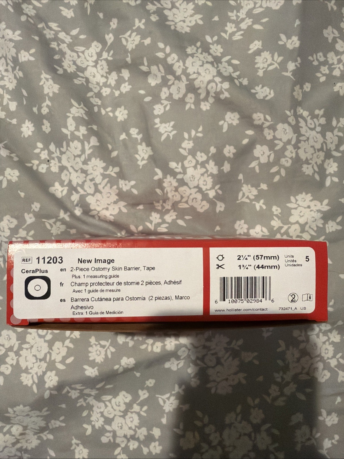 Hollister CeraPlus New Image Ostomy Skin Barrier, Std Wear 11203