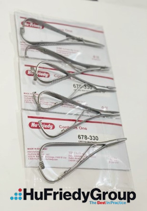 4 Pcs HU FRIEDY Mathieu Narrow Tip Orthodontic Plier 678-330
