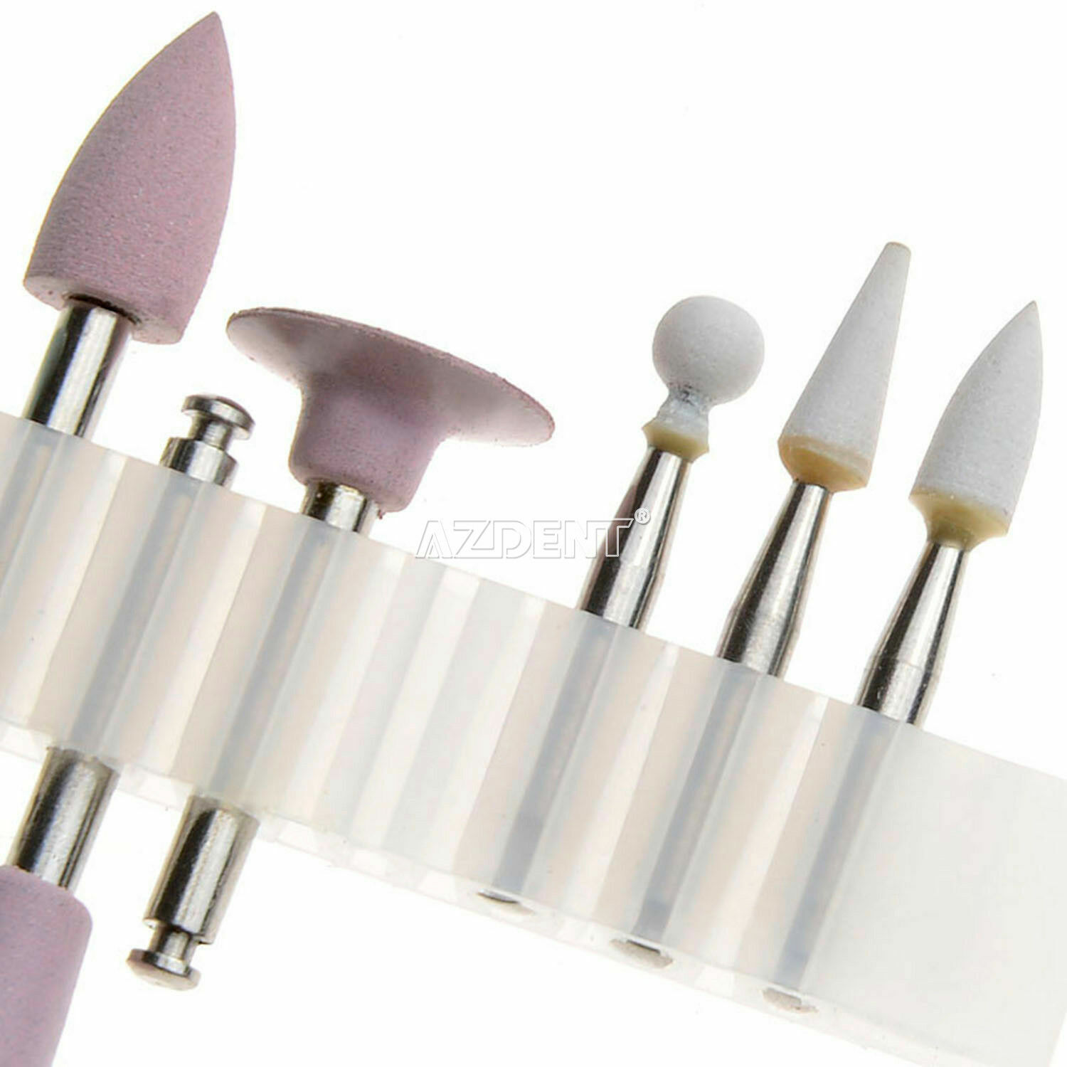 Dental Diamond Burs Cups Composite Polishing Kit for Low Speed Handpiece AZDENT