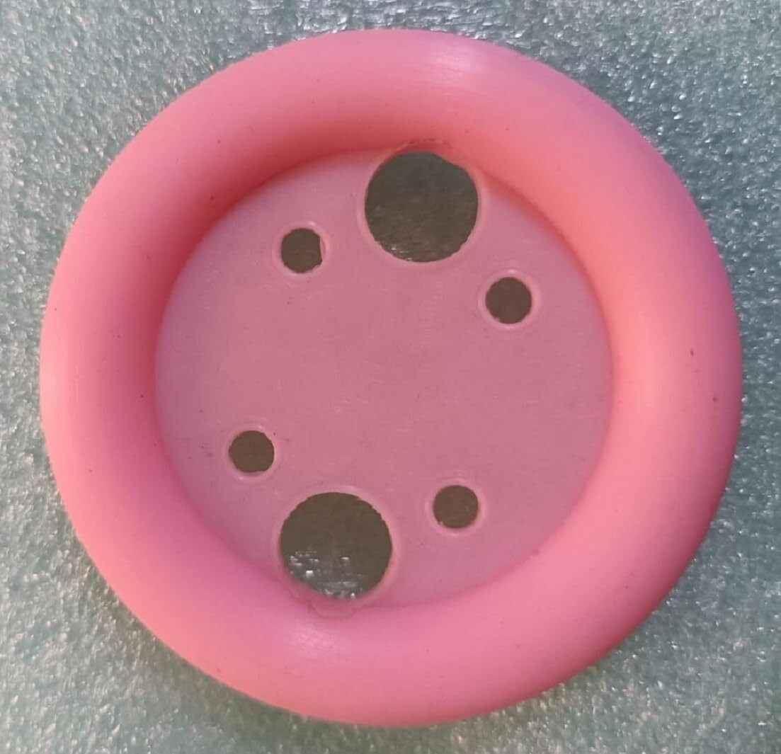 2 x Vaginal Ring pessary with support are 100% silicone, Size 2.75 Inch (70 mm)