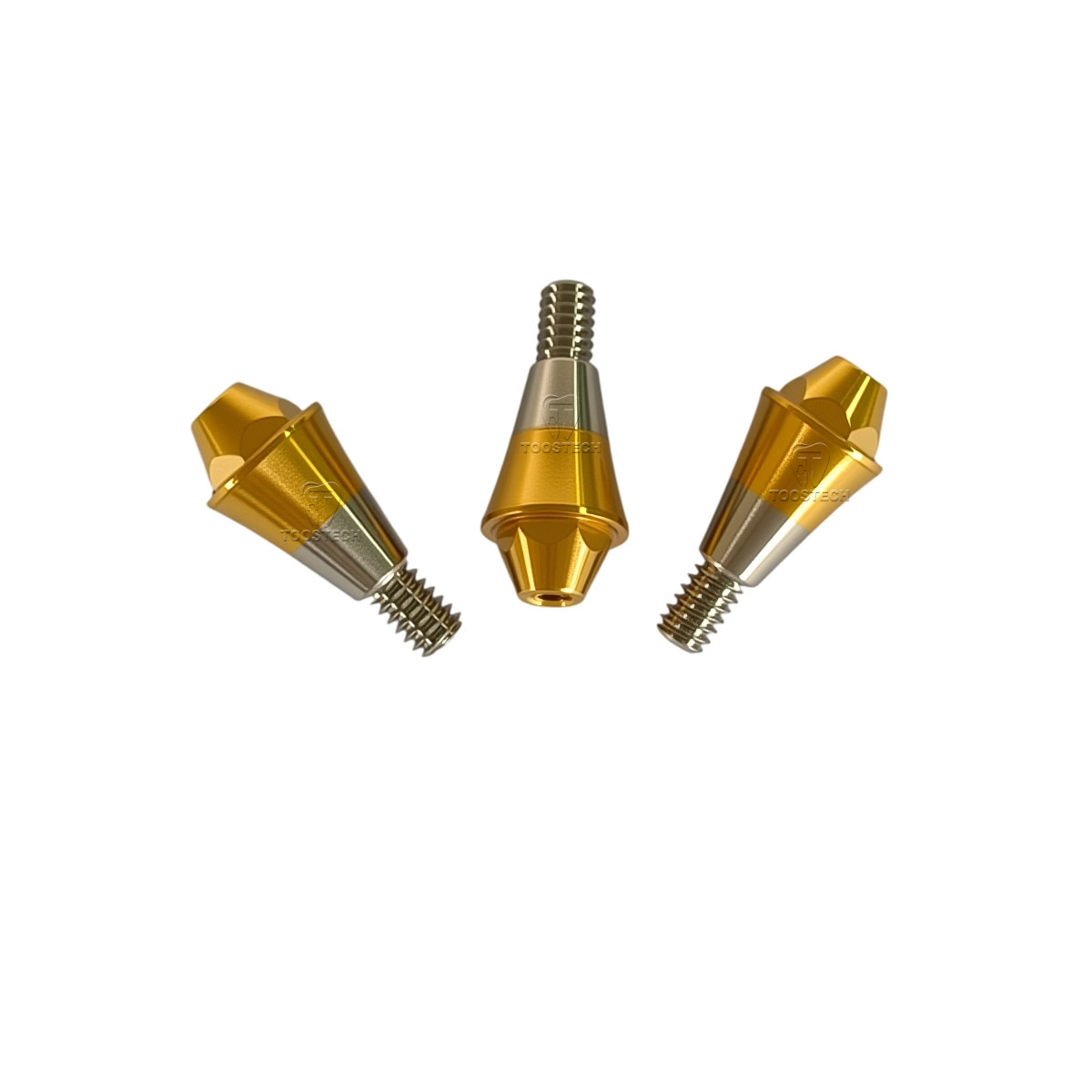 6pcs Multi unit straight abutment fits to Hiossen Osstem platform Regular Mini