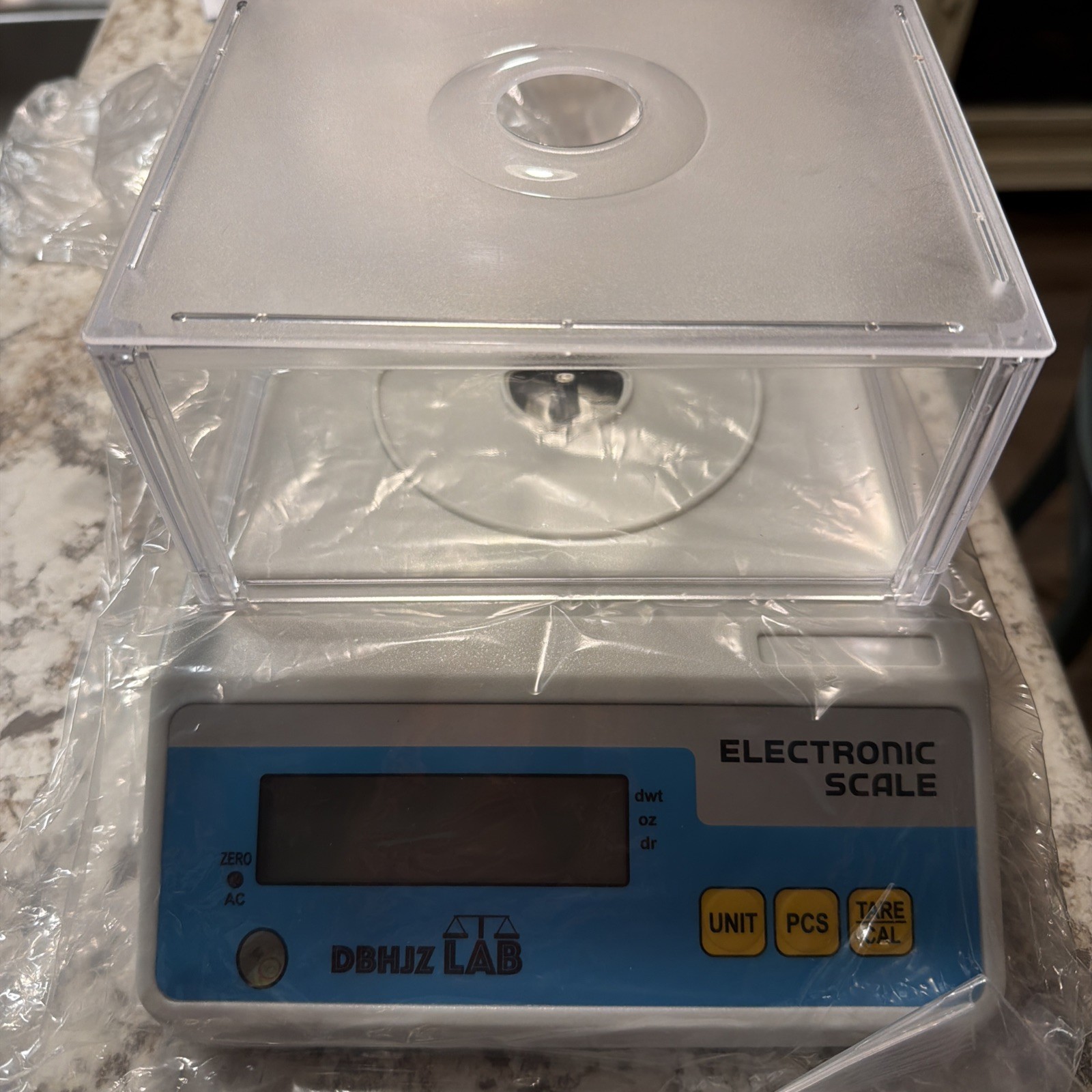 High Precision Analytical Electronic Balance 500g/0.001g Digital Lab Scale Weigh