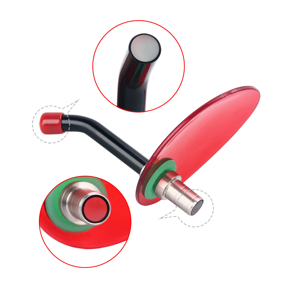 Dental Orthodontics Cordless LED Curing Light High Power 2700mw/c㎡ 8s/6s/4s YS-C