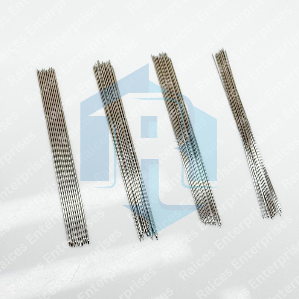 K-Wires Orthopedic Kirschner Wires Pins 200 Pcs Size 0.8mm, 1.0mm, 1.2mm, 1.4mm