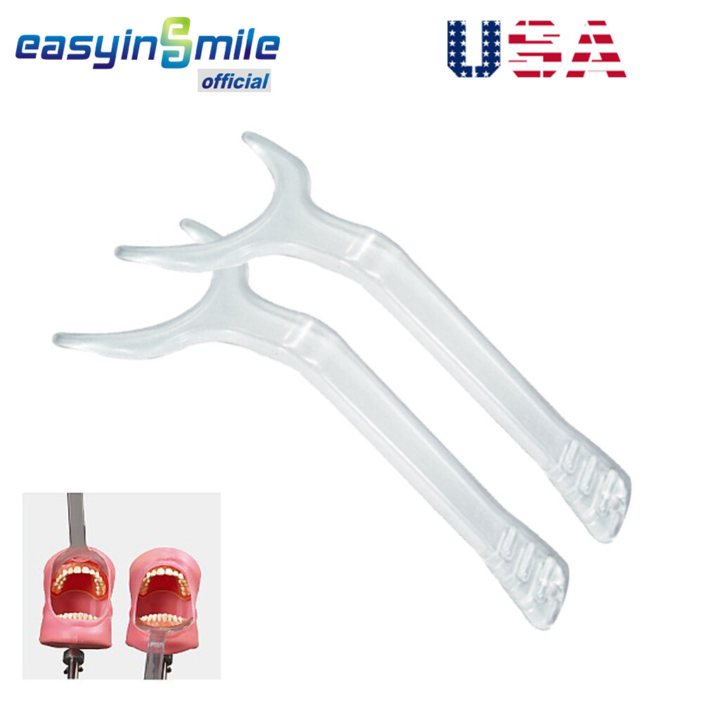 2 Pcs Dental Cheek Retractor Photograph Orthodontic Mouth Lip Opener Easyinsmile