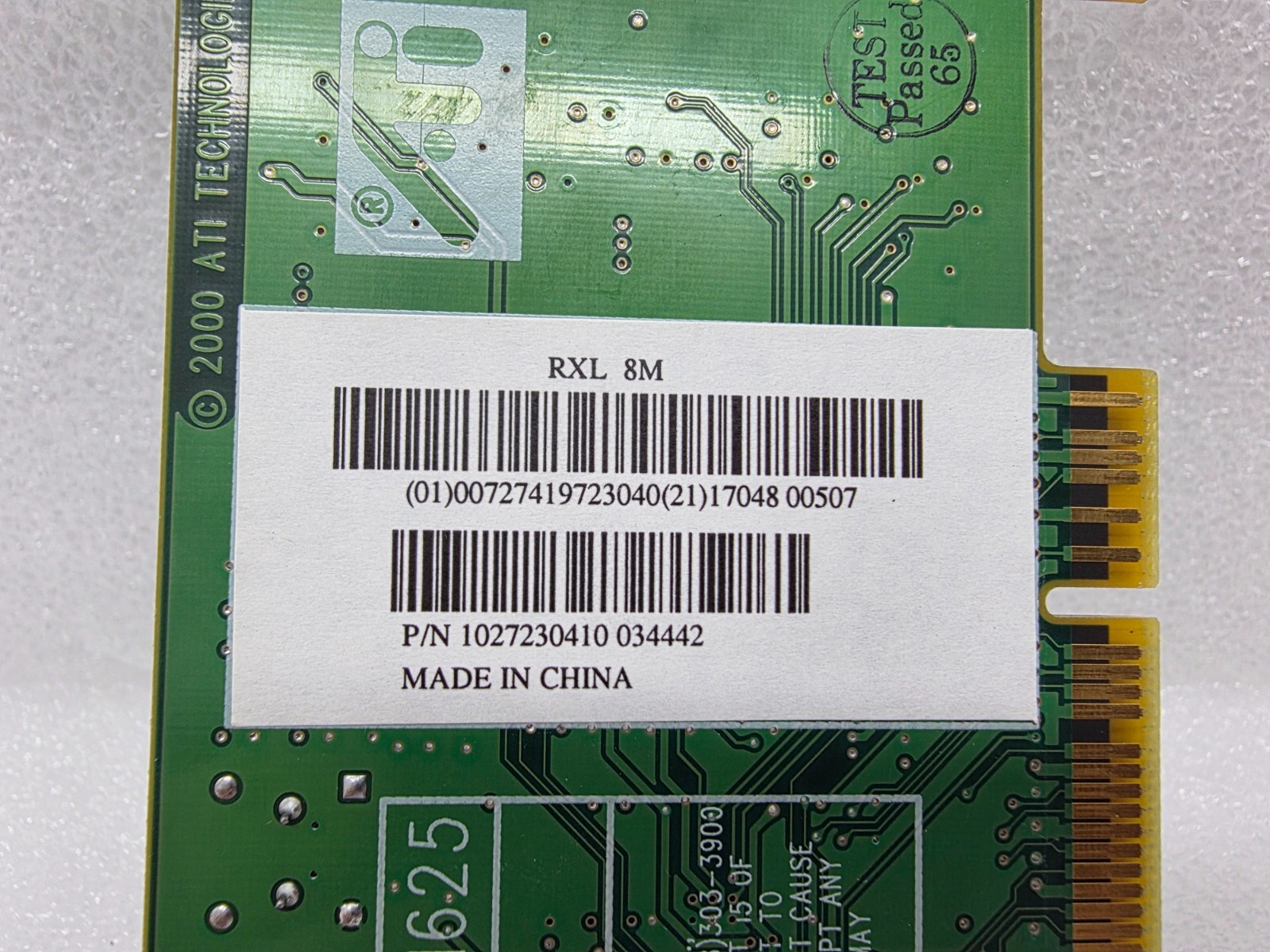 As-Is ATI TECHNOLOGIES PCI Video Graphics Card 109-72300-10