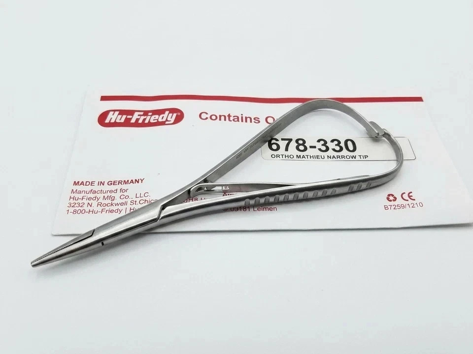Lot of 5 Pcs HU FRIEDY Mathieu Narrow Tip Orthodontic Plier 678-330