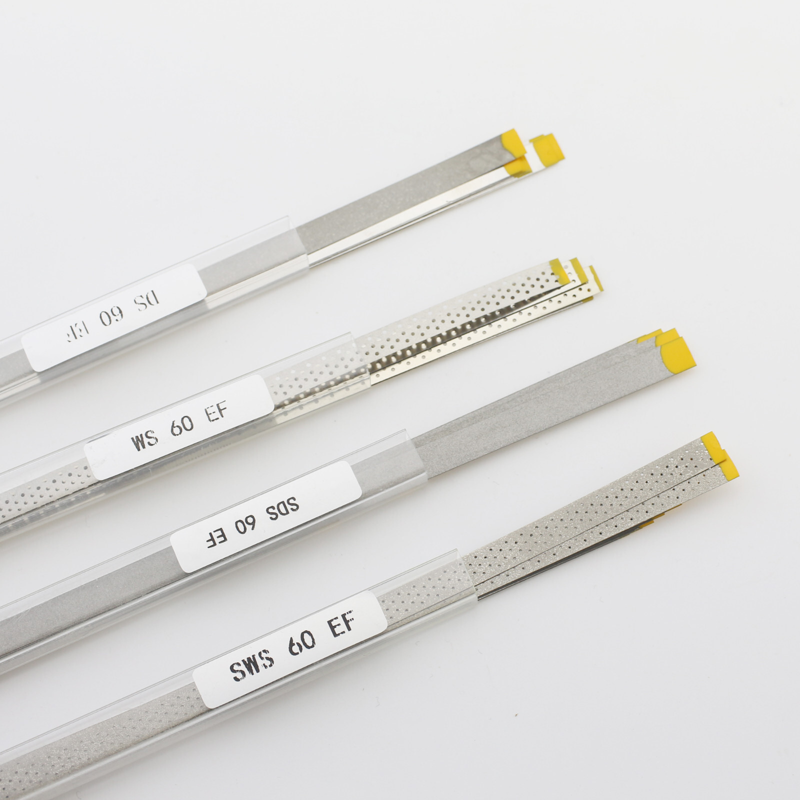 Dental Saw Diamond Polishing Finishing Strips Orthodontic Metal IPR Fine Medium