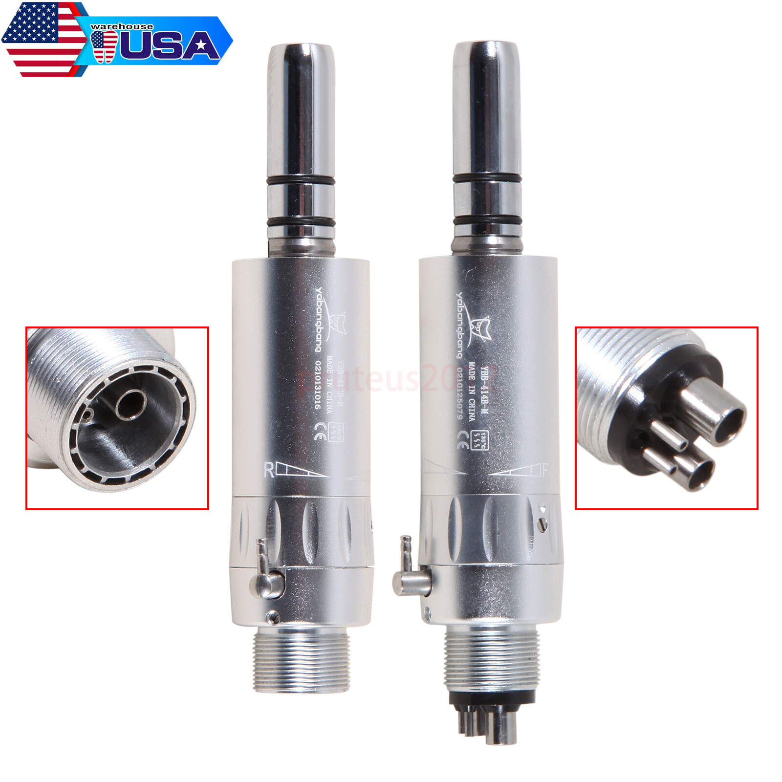 Dental Low Speed Handpiece Air Motor Yabangbang 2/4 Hole NSK Style E-Type