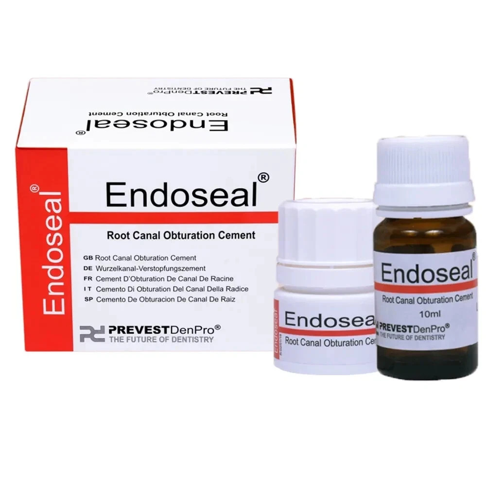 5 X Prevest Denpro EndoSeal Root Canal Obturation Sealing Cement (20 Gm)