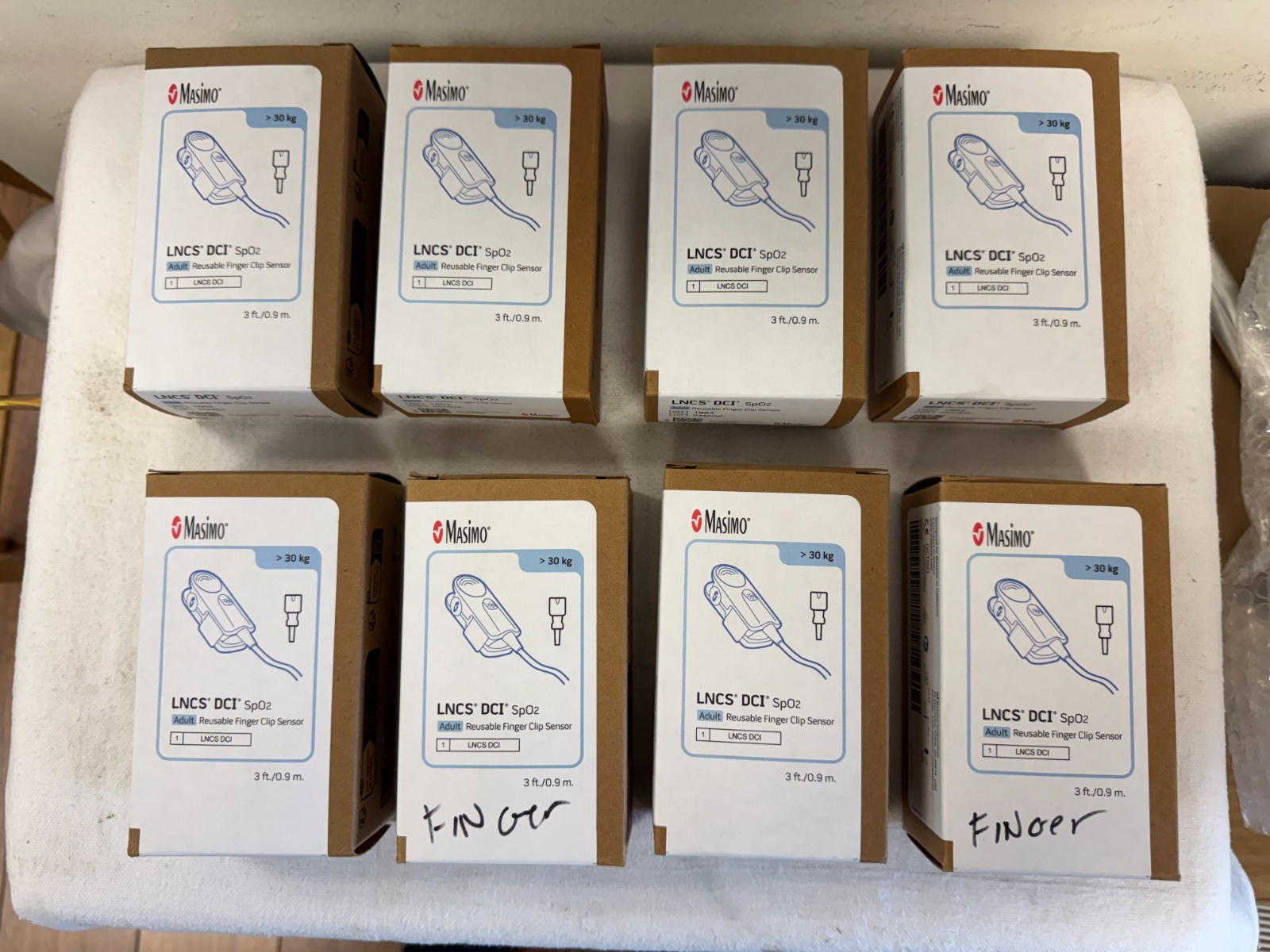 Masimo LNCS DCI Adult Reusable SpO2 Sensor – REF 1863 NEW in BOX (F710)