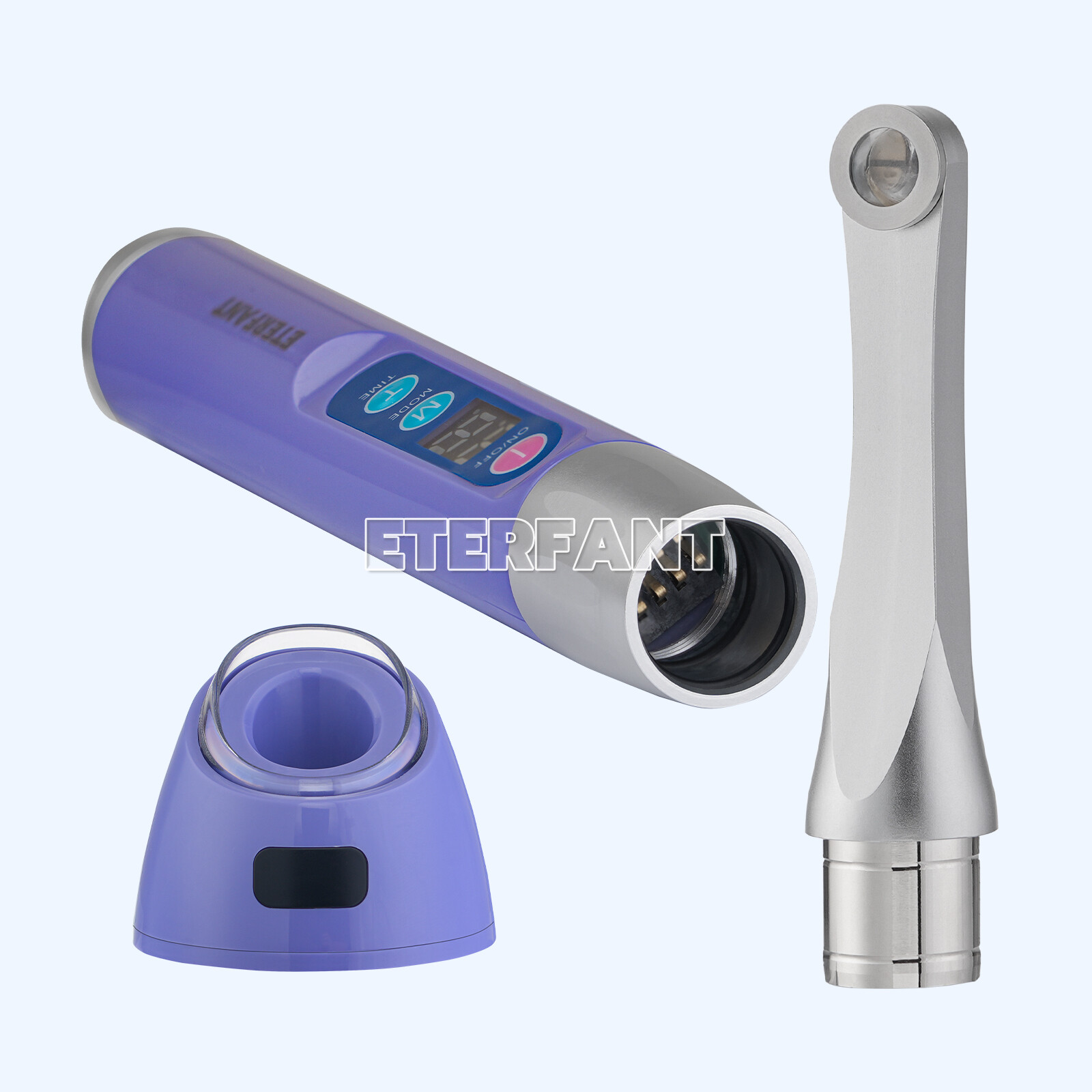ETERFANT Woodpecker Style Dental iLed Max 1S Curing Light LED Curing Lamp Purple