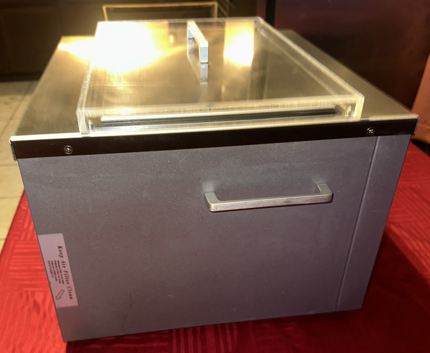 PolyScience AG30AC1B Anti-Griddle Countertop Food Chiller Tested