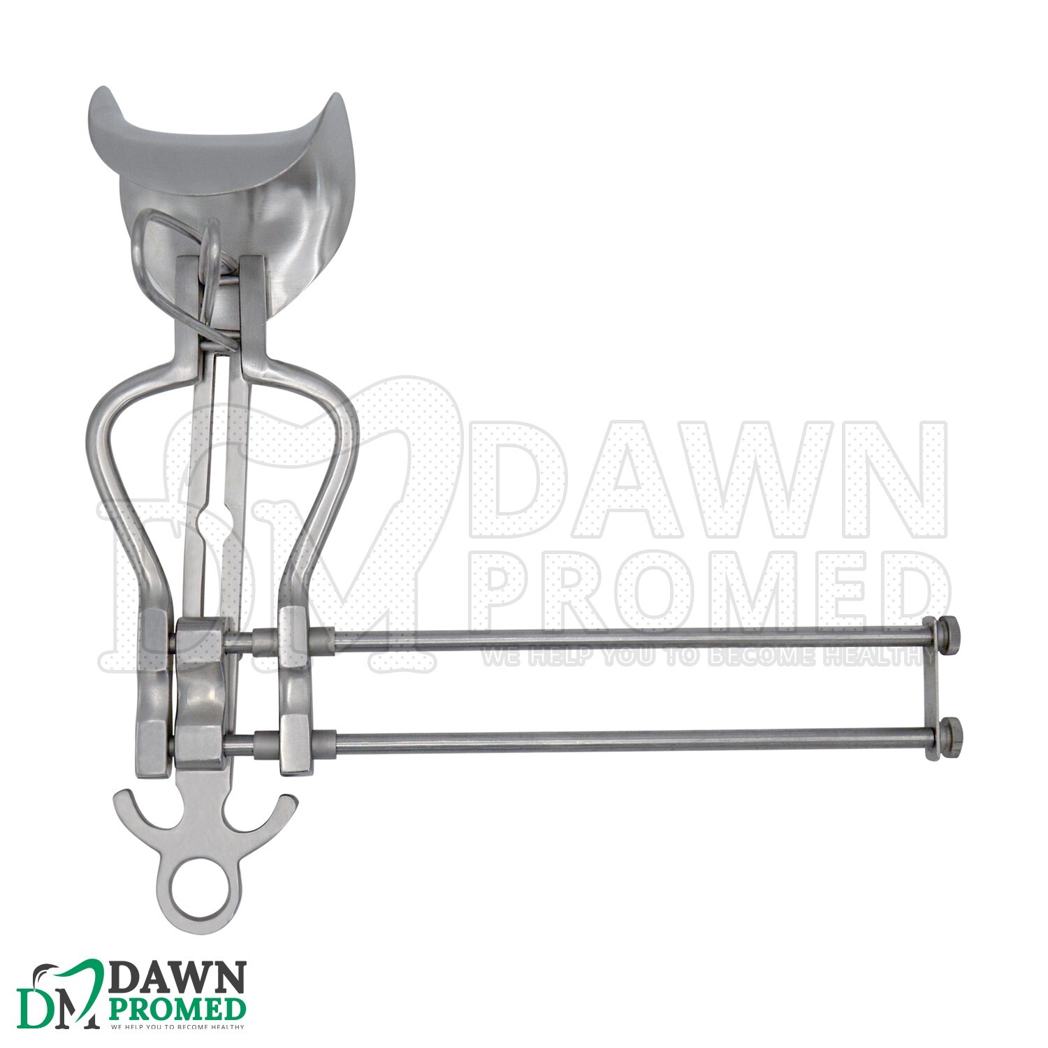 Balfour Abdominal Retractor 10″ Spread Fenestrated Blades Medical German Grade