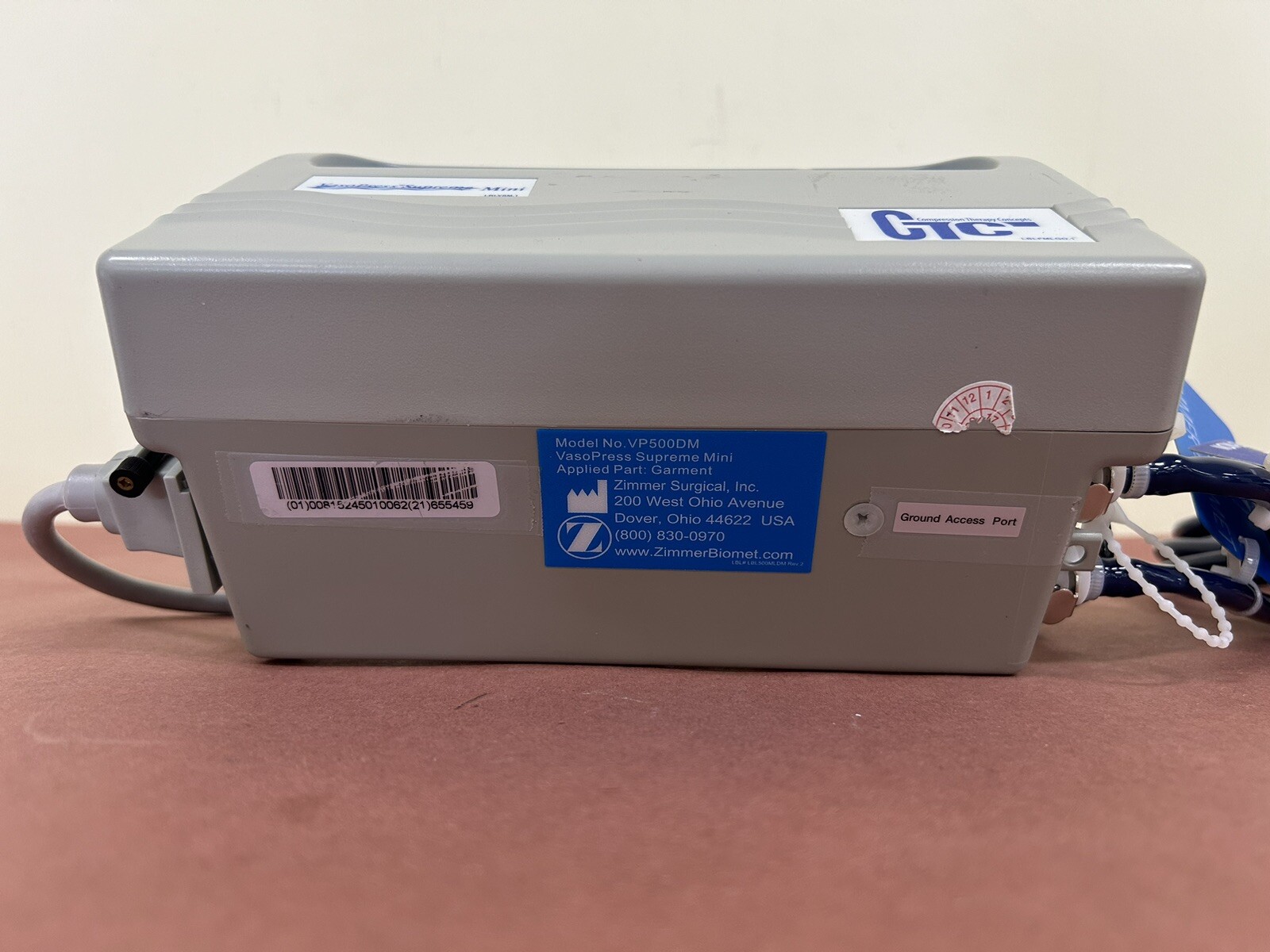 VasoPress Supreme Mini Pump With Accessories Zimmer Biomet VP500DM