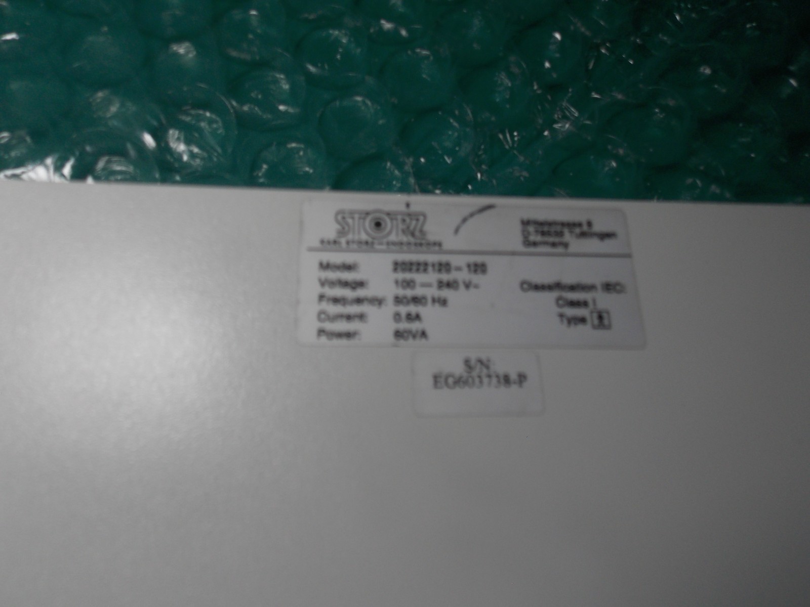 KARL STORZ 202221-20 SOB TRICAM SL NTSC CAMERA CONTROL UNIT VIDEO CCU(LAM-5000)
