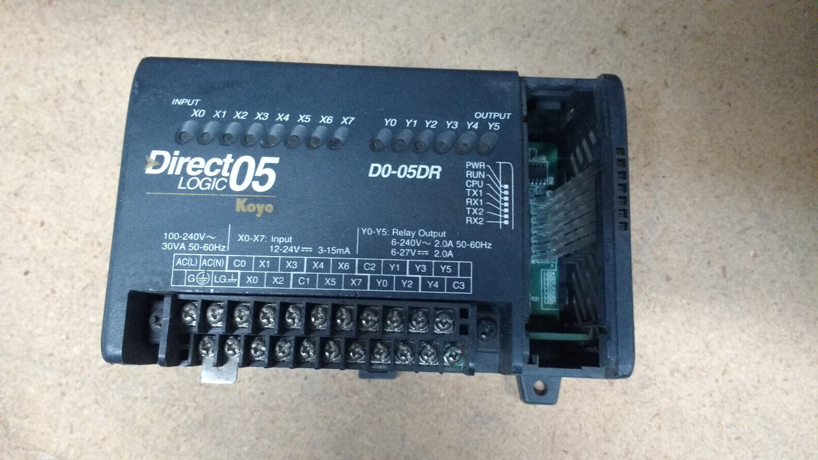 Automation Direct Koyo D0-05DR Direct Logic 05 PLC Programmable Controller