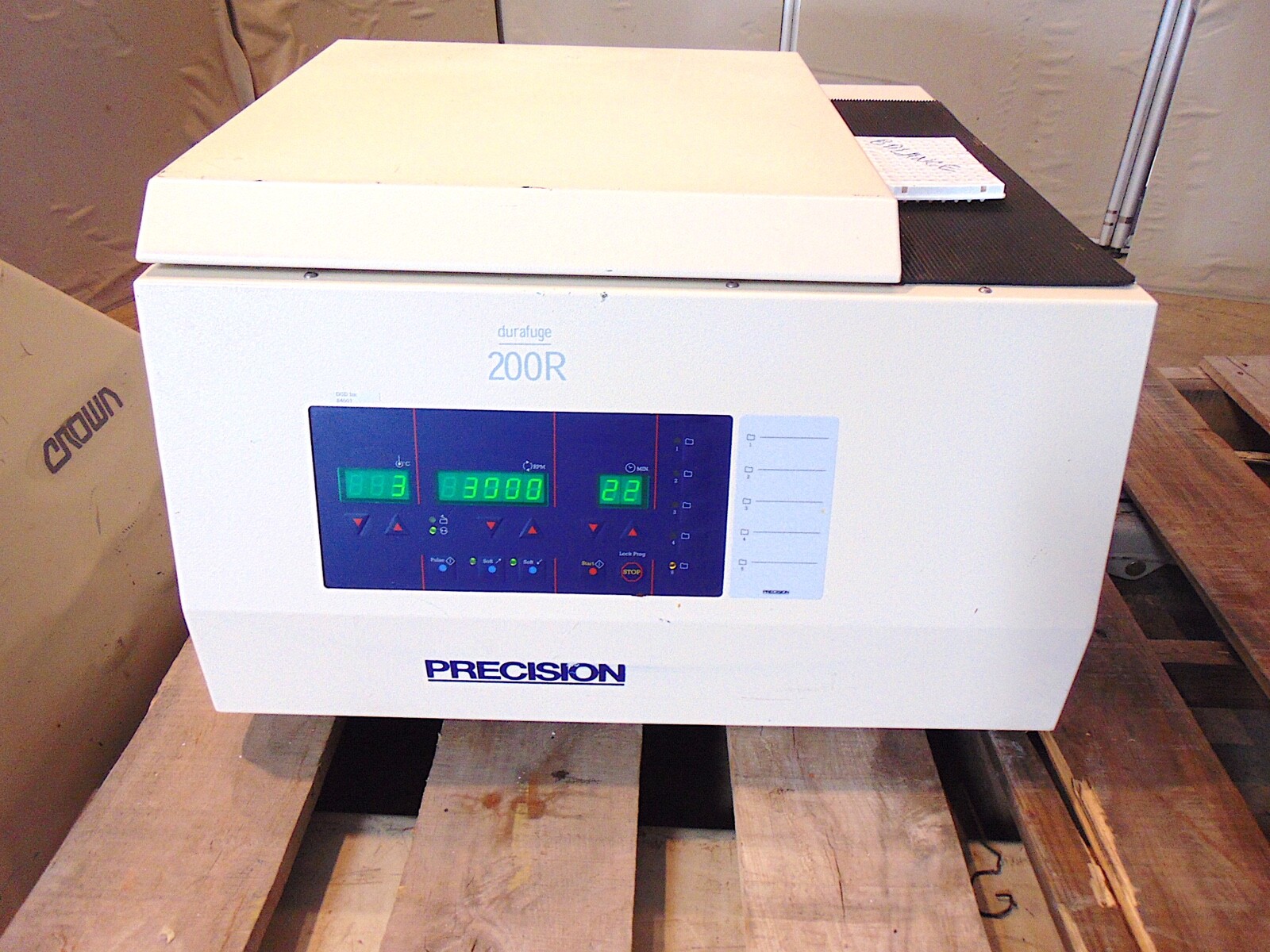 Precision Durafuge 200R Refrigerated Centrifuge With Rotor SO-2Y S4601z