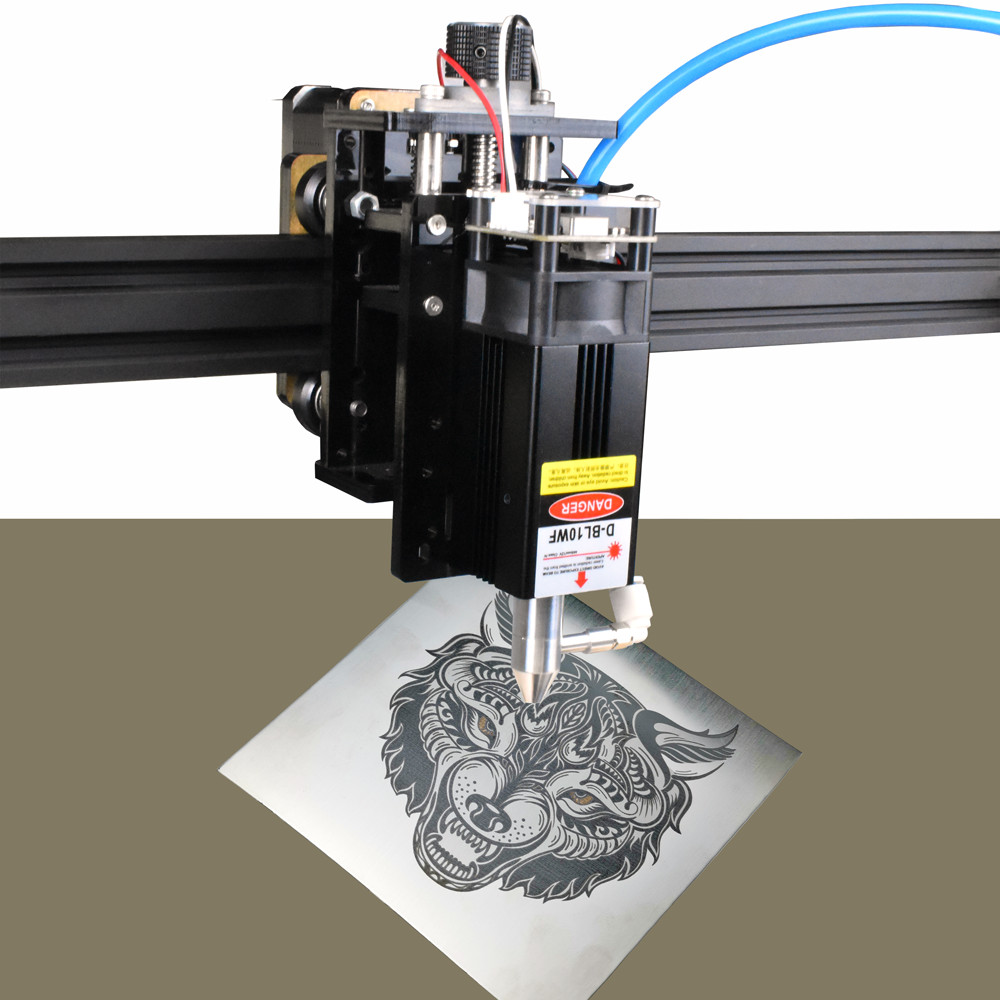 80W Laser Engraver Module Head with Air Assist for CNC Engraving Cutting Machine
