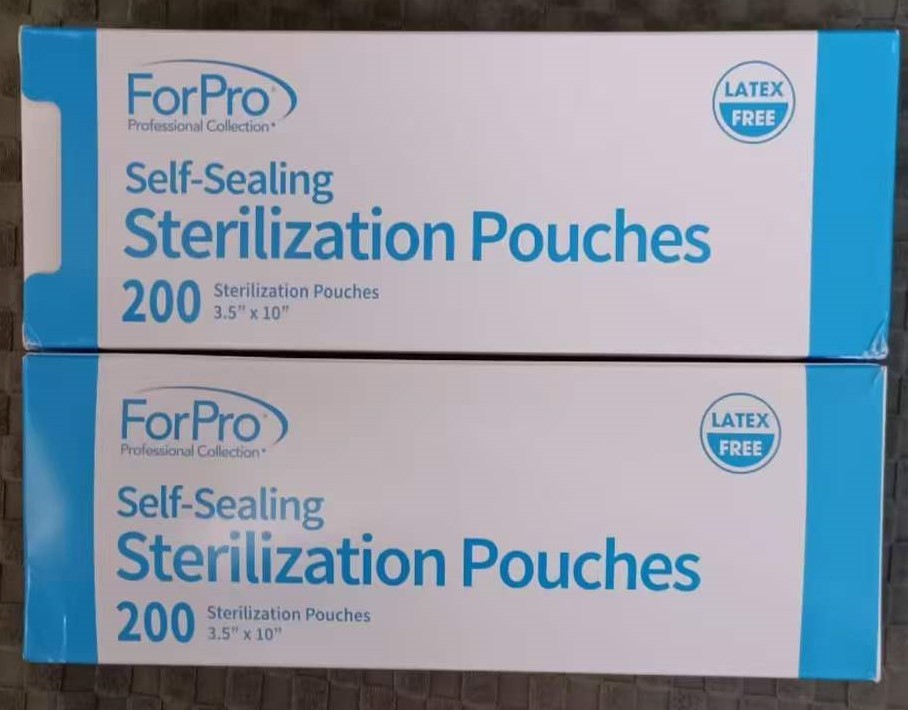 ForPro Professional Collection Self-Sealing Sterilization Pouches(2Packs/400Ct)