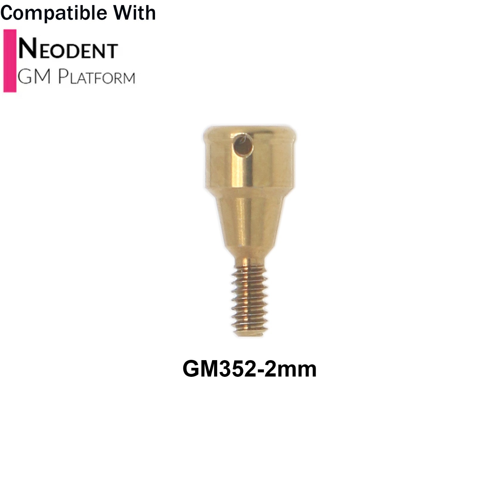 For NEODENT GRAND MORSE Locator Abutments 1-6mm GH & Overdenture Male Cap Kit