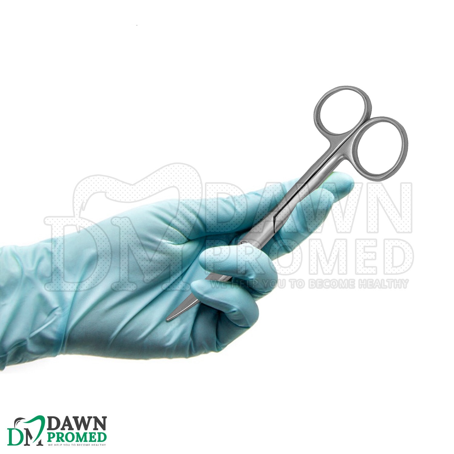 2 Pcs Mayo Scissor Straight & curved Set 6.75″ Surgical Medical Instruments
