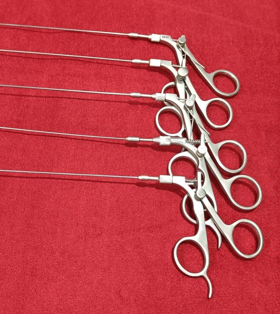 Hysteroscopy Semi-Rigid Biopsy Grasper 5FR 40cm Reusable Instruments – 5 nos.