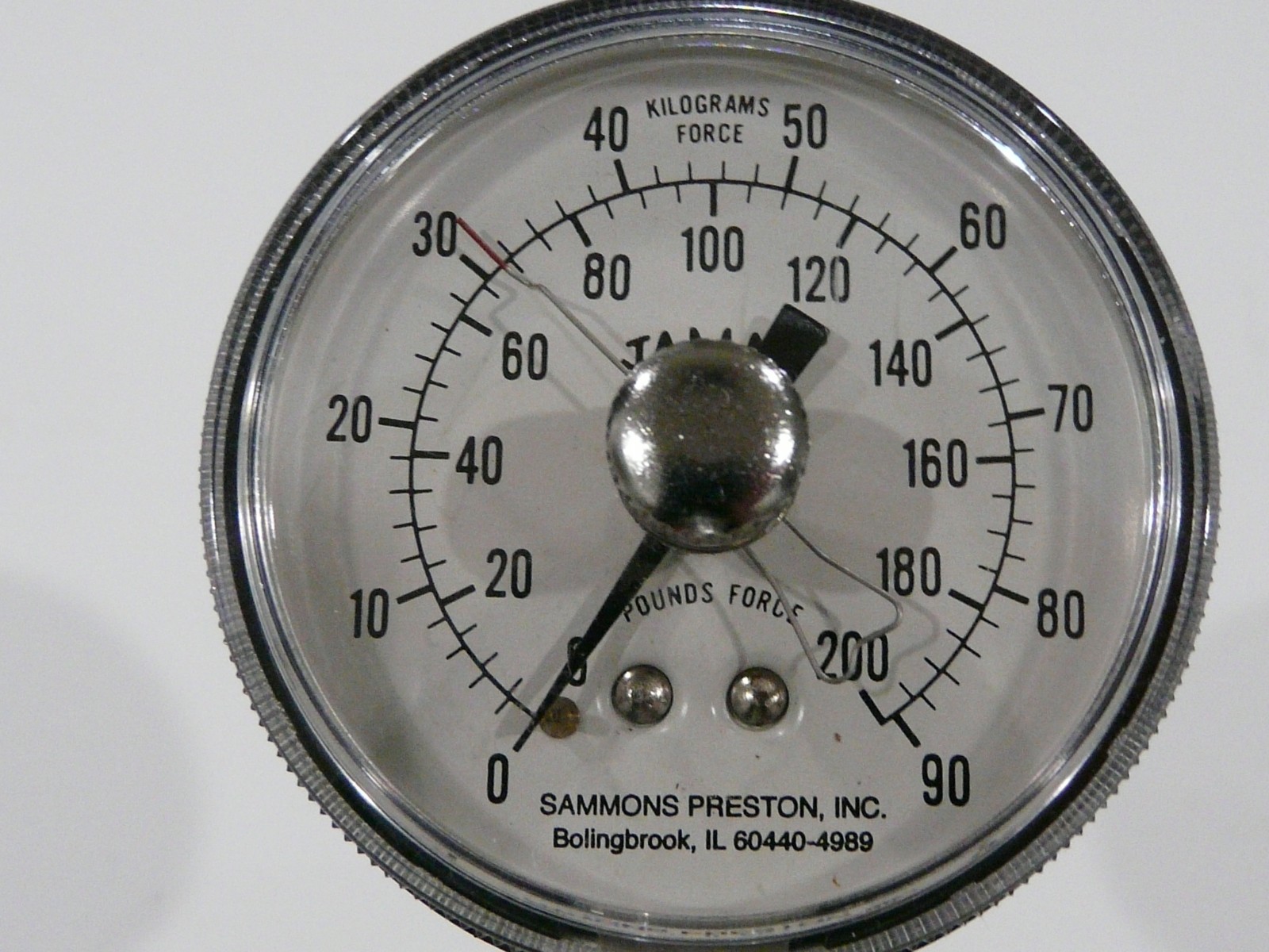 Jamar Hydraulic Hand Dynamometer 5030J1 +Owner’s Manual & Case. MADE IN THE USA!