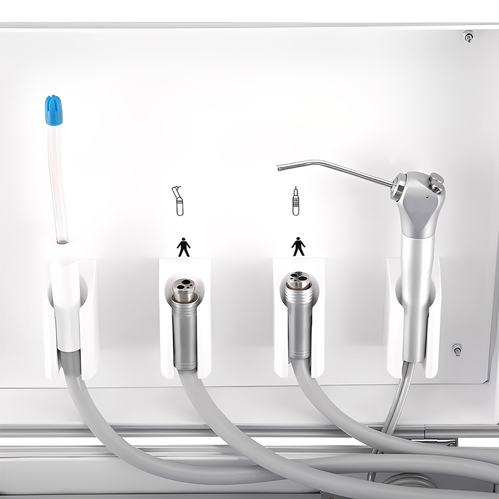 Portable Dental Turbine Unit with Air Compressor Suction Triplex Syringe BD-402B