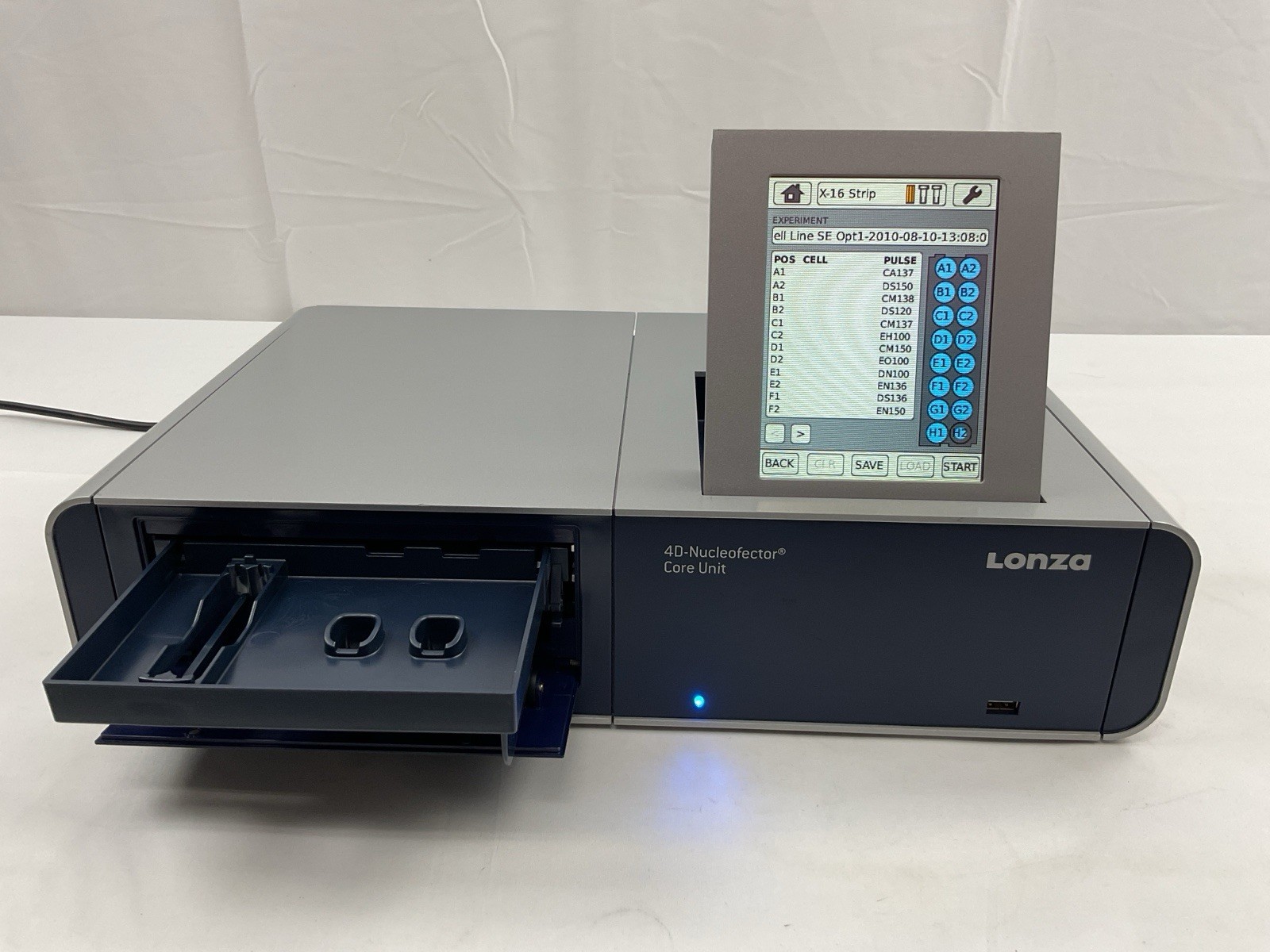 Lonza 4D-Nucleofector Core Unit X Unit Cell Transfection Electroporation CRISPR