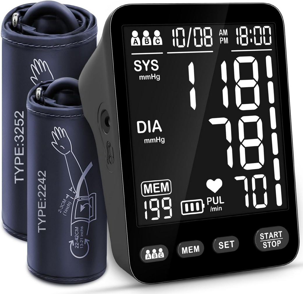Blood Pressure Monitor, Automatic Blood Pressure Machine, Blood Pressure Monitor