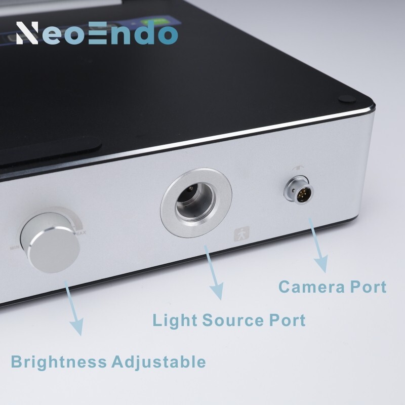Portable Medical Endoscope Camera System With 11.6 Inch Monitor 30W Light Source