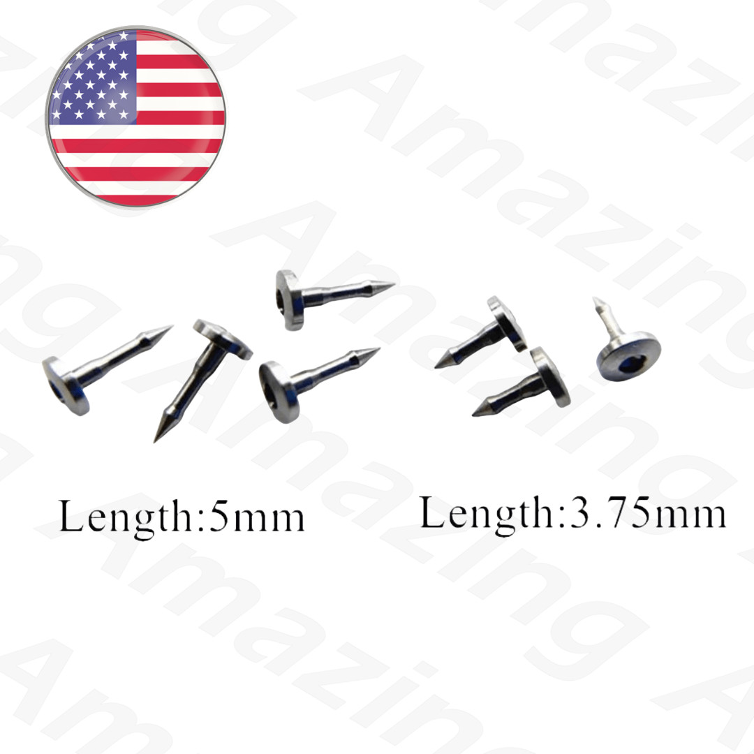 Dental Guide Bone Tacks Cather Titanium Pins Membrane GBR Fixation Pin Hex Case