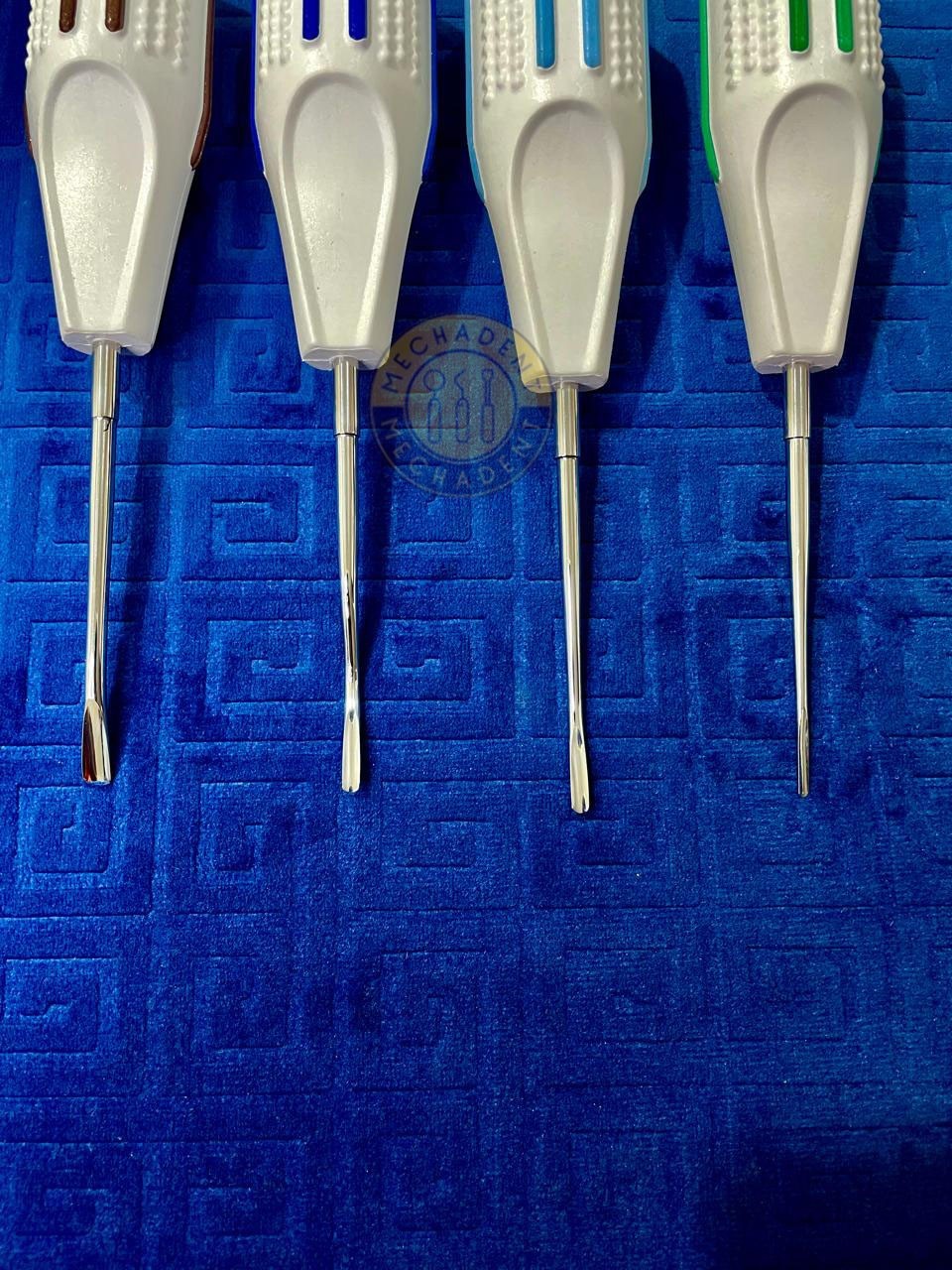 Set Of 8 Luxating Root Elevators Oral Surgery Tooth Extracting Extraction Dental