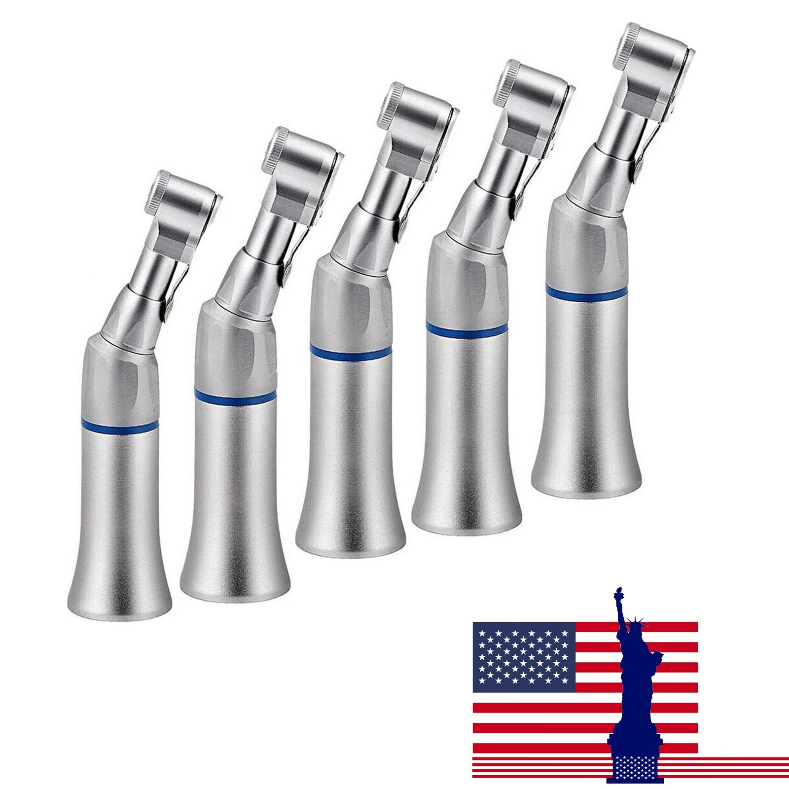 Dental Low Speed Handpiece Straight Contra Angle Air Motor 4 /2H