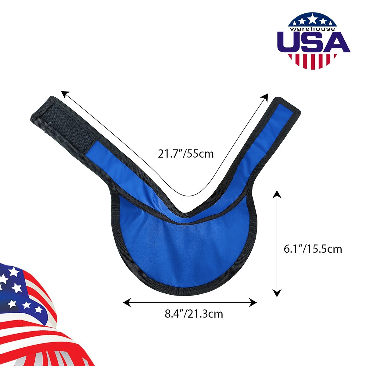 Dental X-Ray Radiation Protective Apron Protective Lead Thyroid Collar 0.5mmpb