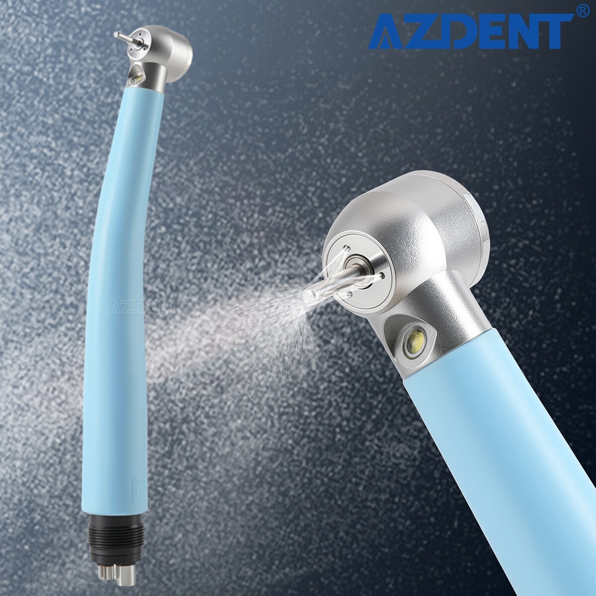 Dental e generador e generador led de alta velocidad plástico 3 spray de agua 4h