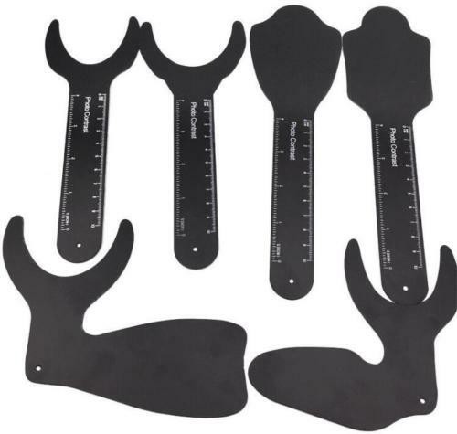 6Pcs Dental Black Background Board Photography Contraster Photo Contrast Set/Kit