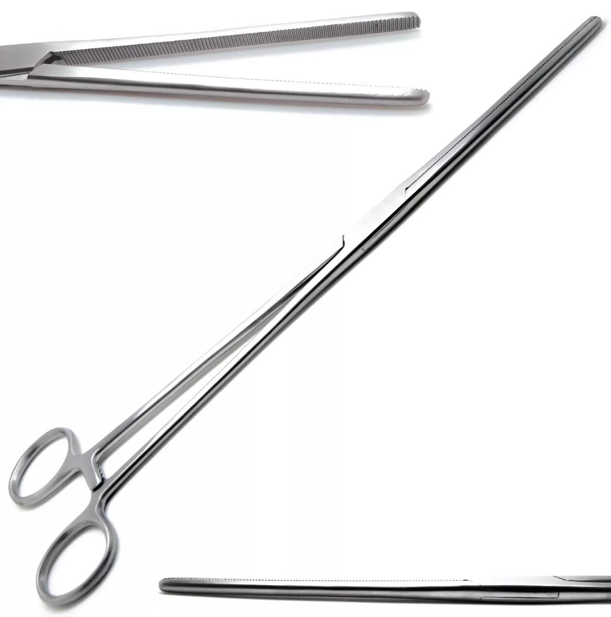 Fishing Hemostat Forceps 12″ Straight Pean Forceps Locking Clamps