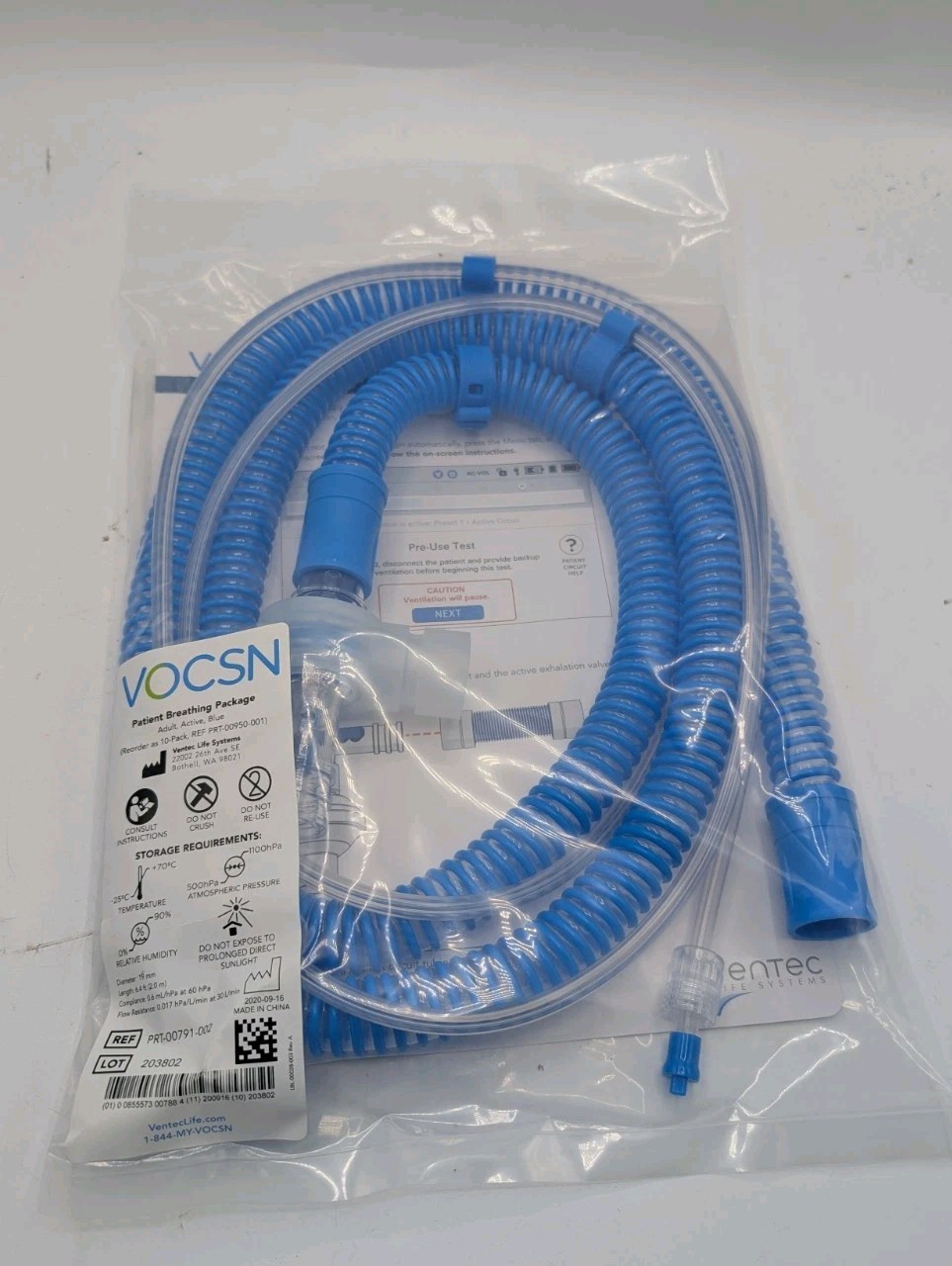 (2) VOCSN Patient Breathing Package PRT-00791-002