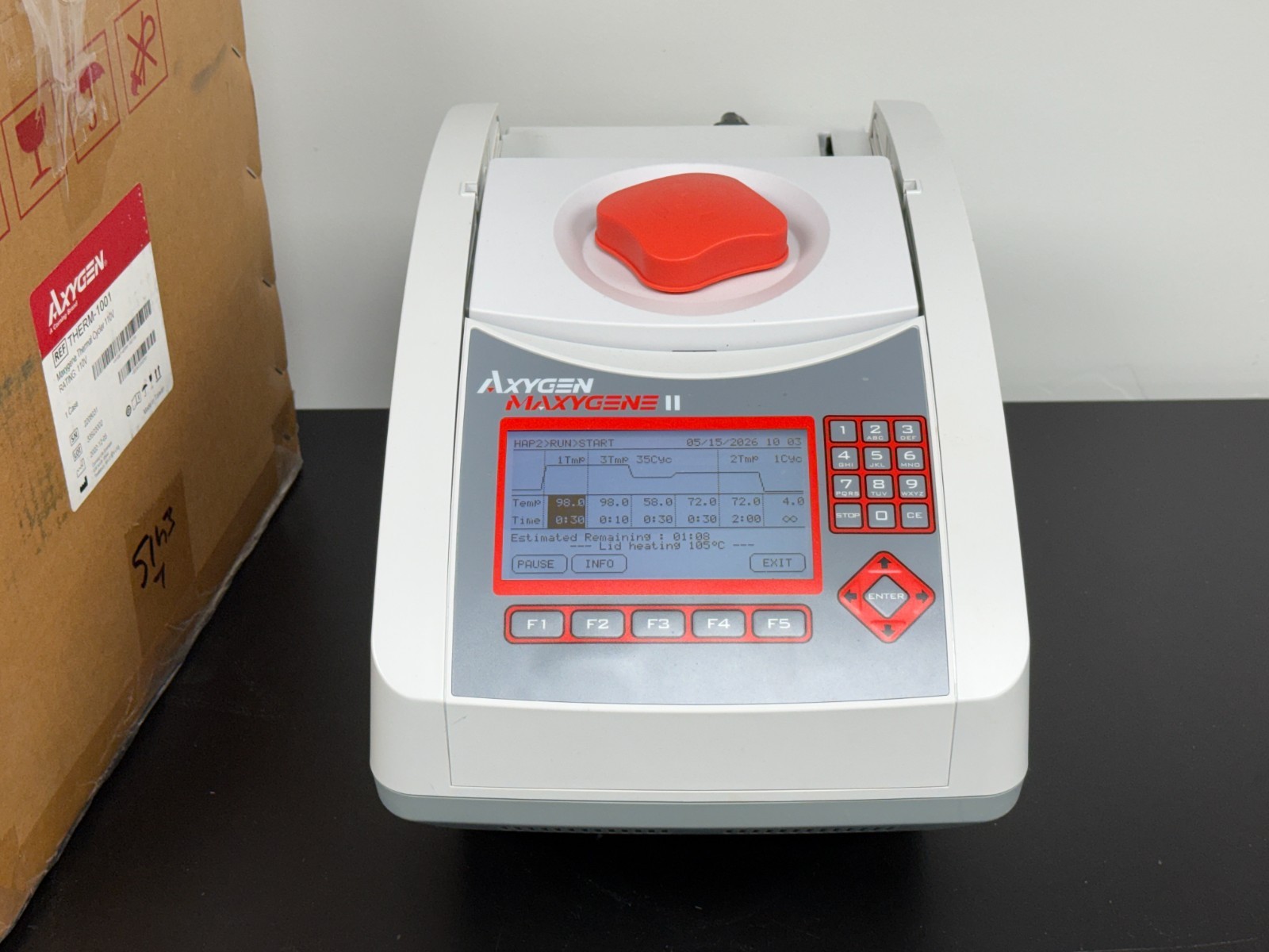 Axygen MaxyGene II PCR Thermal Cycler with 96 Wells x 0.2 ml Block 110V