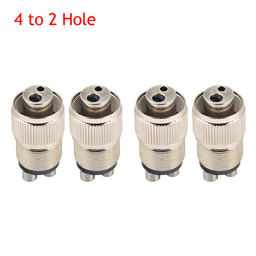2 to 4 & 4 to 2 Holes Dental Adapter Changer Connector for High Speed Handpiece