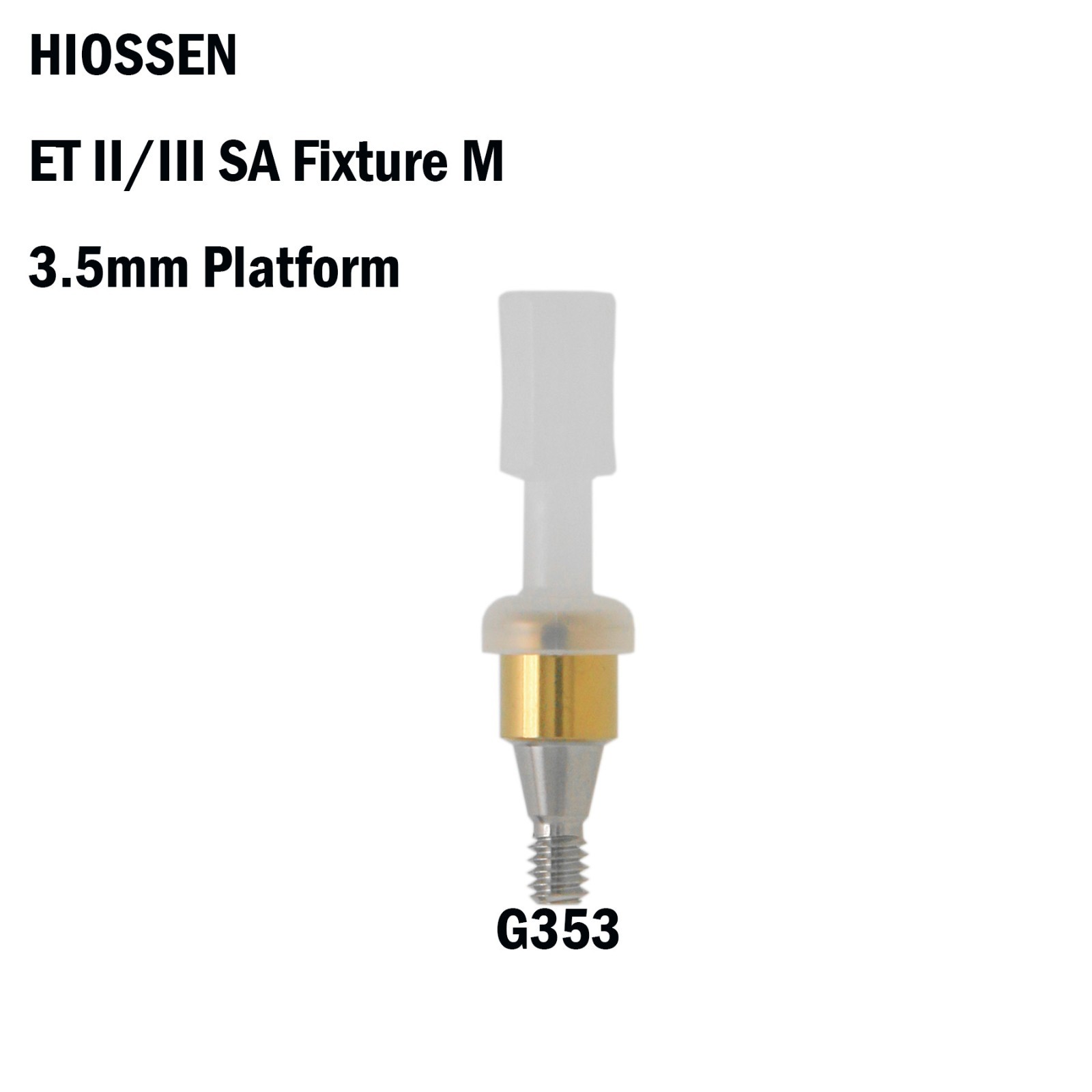Locator Abutment Attachment Legacy Mini Compatible HIOSSEN ET II/III SA Fixture